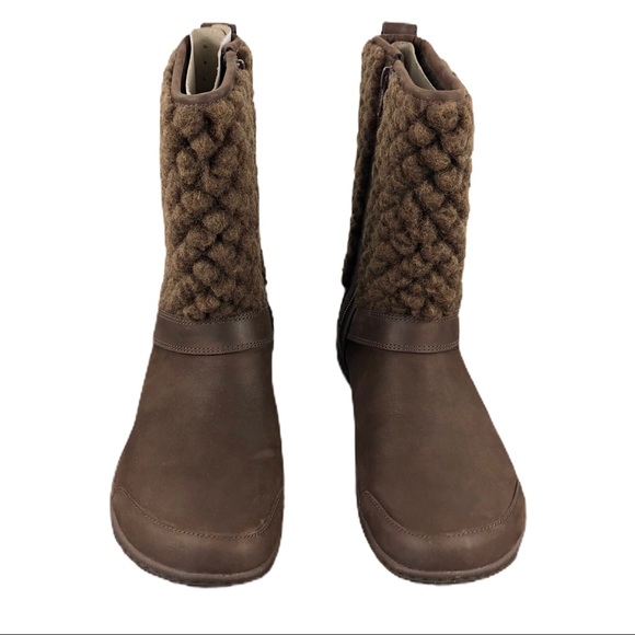 🆕 Merrell Encore Kassie Tall Leather & Wool Boots - Picture 4 of 7